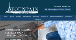 Desktop Screenshot of fountainplumbing.com